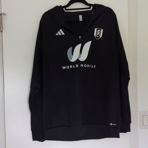 NWOT Fulham FC Quarter Zip Hoodie